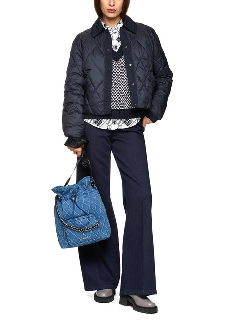 MARC CAIN SPORTS Vintage Blue Denim Bucket Bag | ZS T8.01 D10