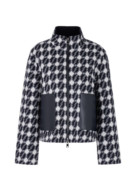 MARC CAIN SPORTS Navy Cool Reversible Jacket | ZS 12.01 W06