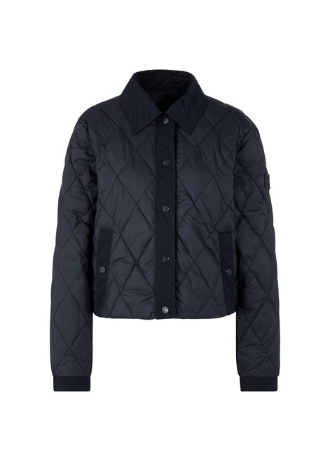 MARC CAIN SPORTS Navy Rethink Together Quilted Jacket | ZS 12.04 W07
