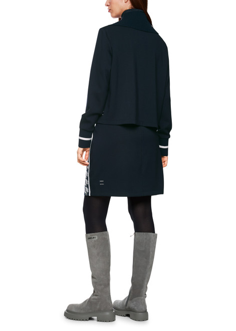 MARC CAIN SPORTS Navy Knitted In Germany Fine Knit Cardigan | ZS 39.08 M14