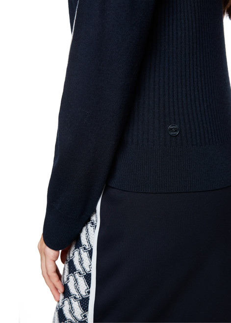 MARC CAIN SPORTS Navy Rethink Together Soft Jumper | ZS 41.02 M80