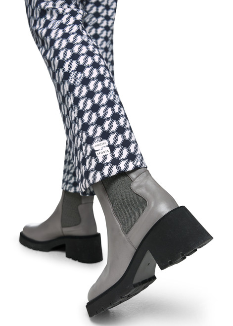 MARC CAIN SPORTS Navy Frederica Trousers With Print | ZS 81.28 J07