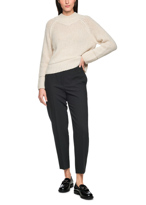 MARC CAIN COLLECTIONS Black Fordon Trousers | ZC 81.14 W44