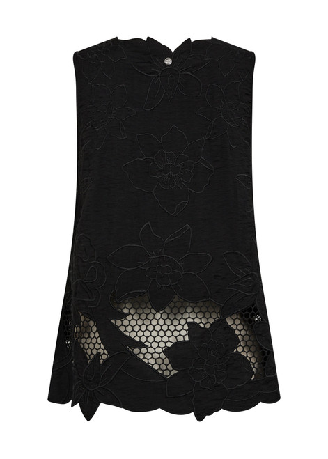 MOS MOSH Black Mmdaima Brodie Top | 170600