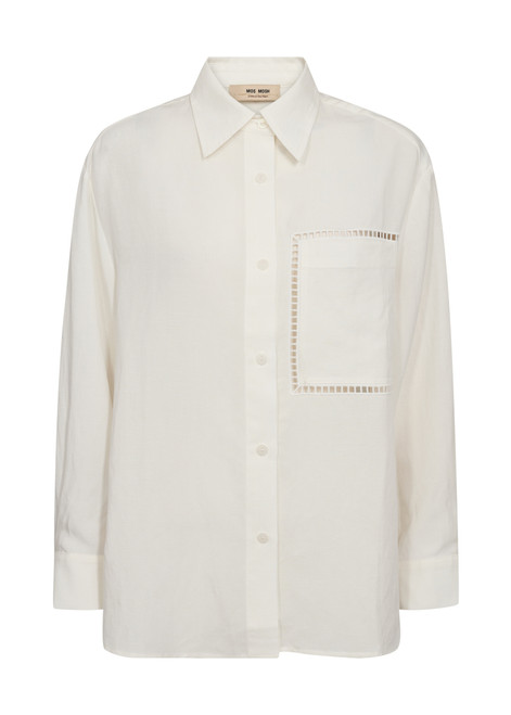 MOS MOSH Ecru Mmjova Alexis Shirt | 171450
