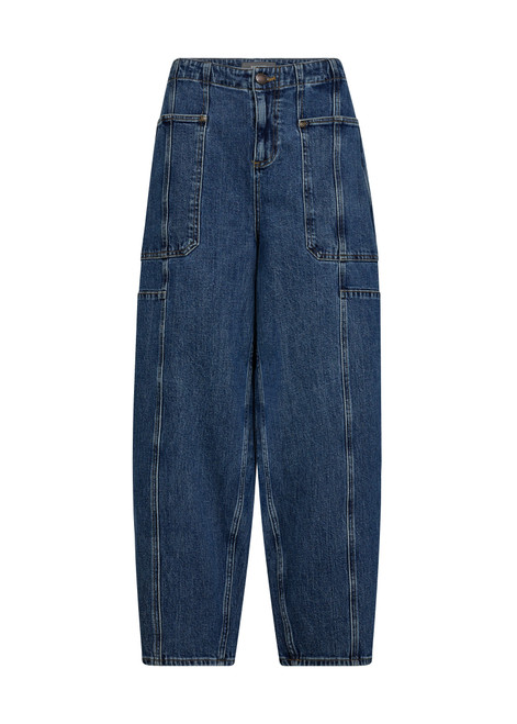 MOS MOSH Dark Blue Mmrosy Galleon Jeans | 174480