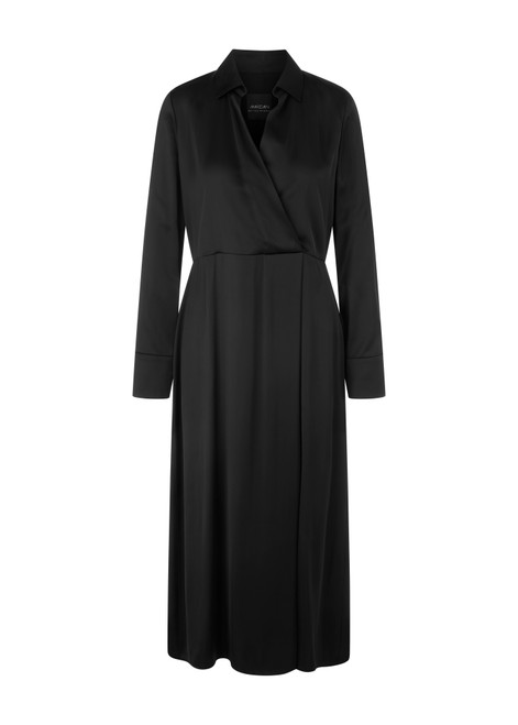 MARC CAIN COLLECTIONS Black Dress In Viscose Mix | ZC 21.26 W25