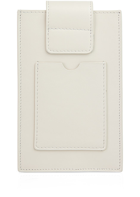 MARC CAIN COLLECTIONS Smoke Mini Leather Bag With Outer Pockets | ZC TM.01 L29