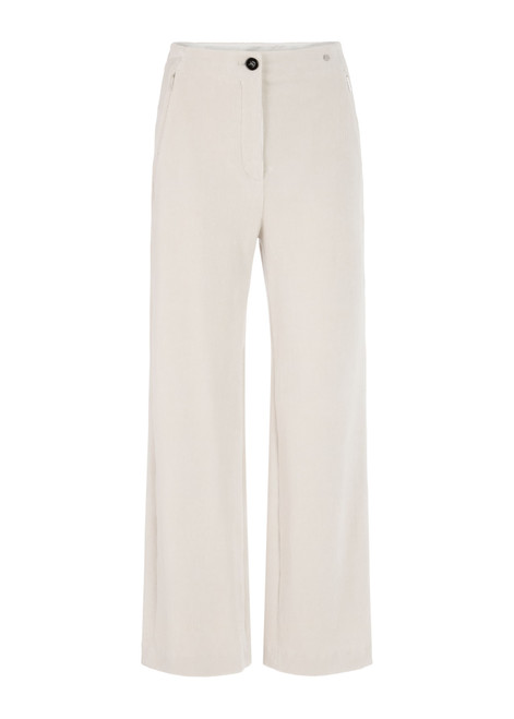 MARC CAIN COLLECTIONS Smoke Welkom Wide Corduroy Trousers | ZC 81.23 J31
