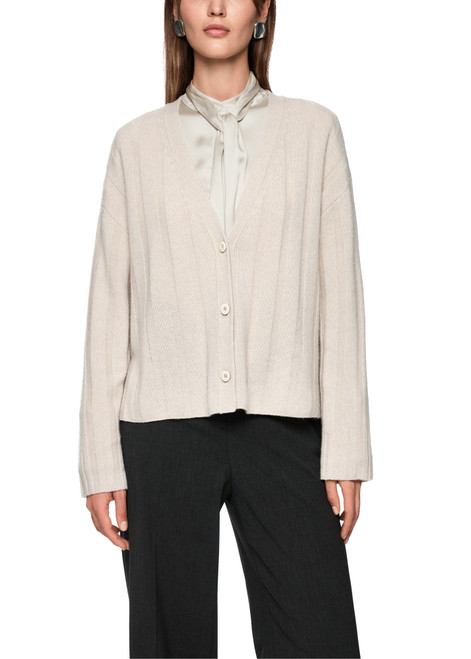MARC CAIN COLLECTIONS Smoke Rethink Together Soft Cardigan | ZC 39.15 M69