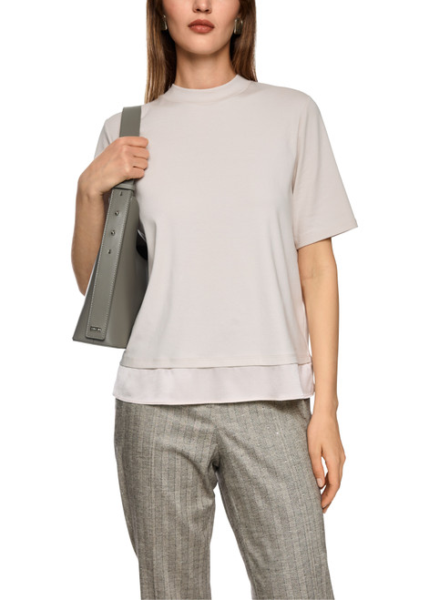MARC CAIN COLLECTIONS Smoke Shirt With Silk Trim | ZC 48.17 J15