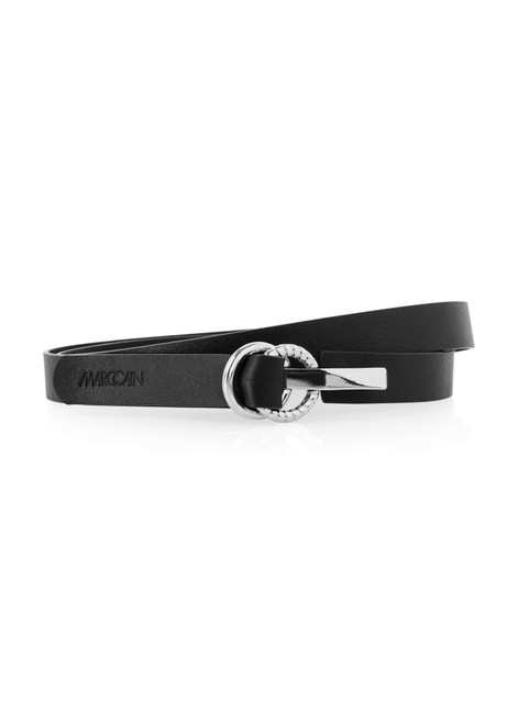 MARC CAIN COLLECTIONS Black Stylish Leather Belt | ZC G1.13 L45