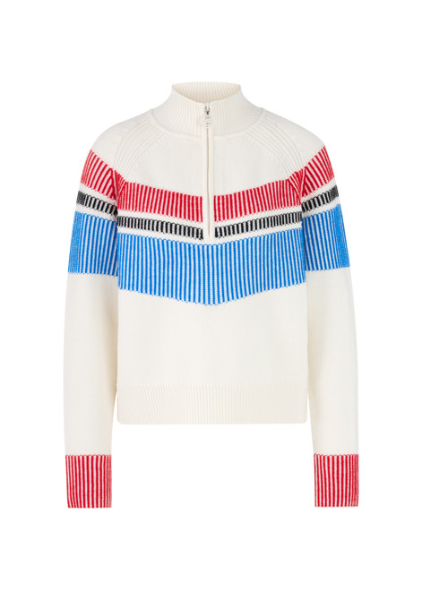 MARC CAIN SPORTS Off-White Pure Wool Chunky Knit Jumper | ZS 41.39 M56