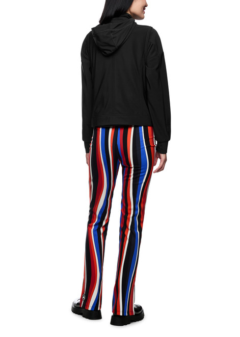 MARC CAIN SPORTS Black Sweater With Stand-Up Neck And Pockets | ZS 44.14 J60