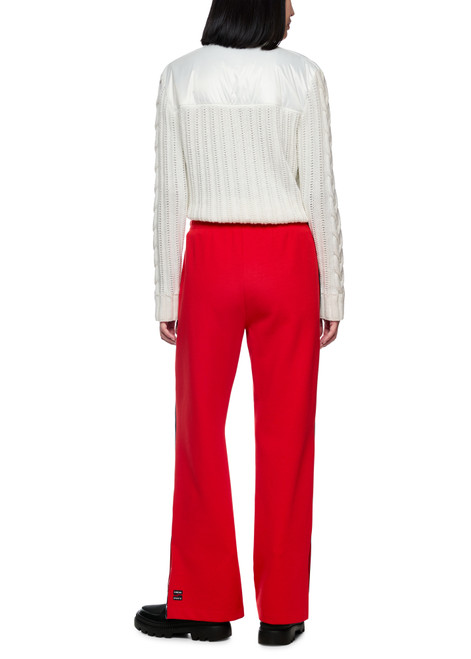 MARC CAIN SPORTS Cranberry Washington Wide Cut Trousers | ZS 81.47 J09