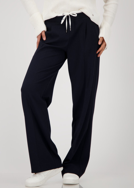 MONARI Blue Straight-Leg Trousers | 808751