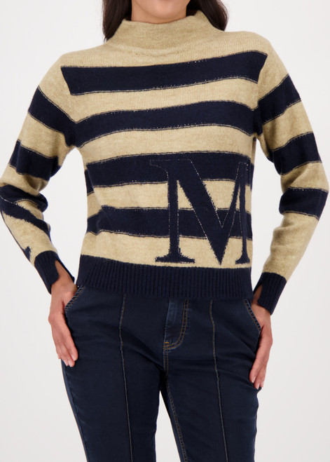 MONARI Blue Striped Jumper | 809123