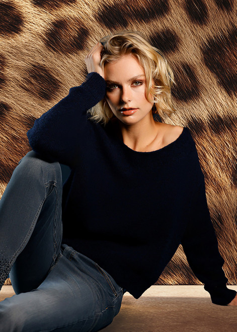 MONARI Blue Soft Sweater | 809080