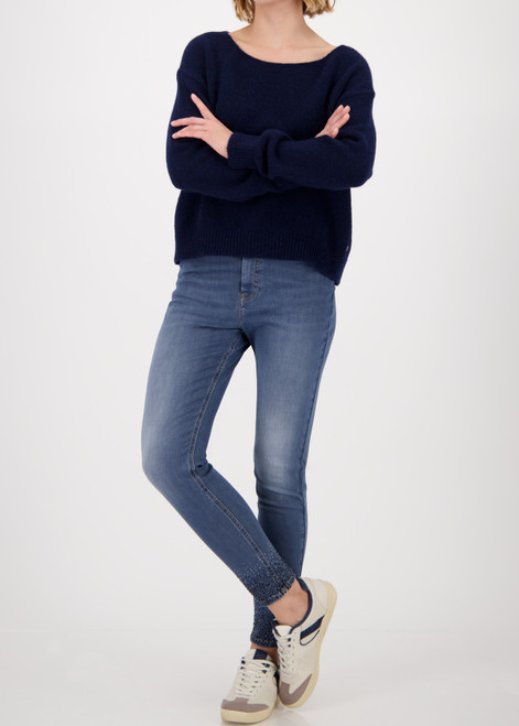 MONARI Blue Soft Sweater | 809080
