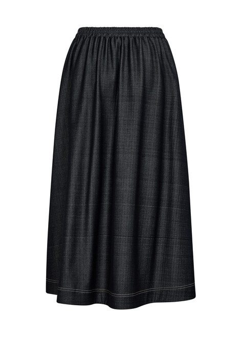 MOS MOSH Black Poy Cilla Skirt | 174050