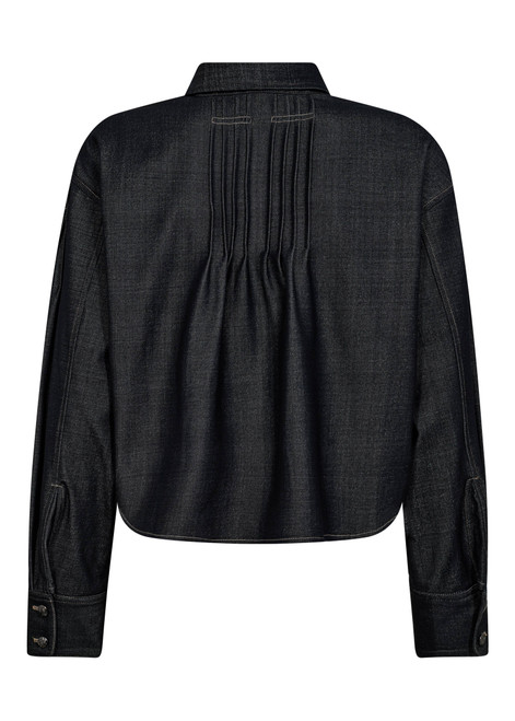 MOS MOSH Black Anela Cilla Shirt | 174060