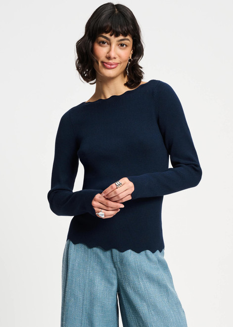 POM AMSTERDAM Blue Top - Bodhi Nightfall Blue | SP9332