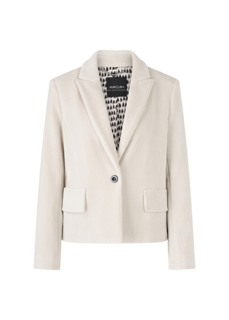 MARC CAIN COLLECTIONS Smoke Cord Blazer In Cotton Blend | ZC 34.17 J31
