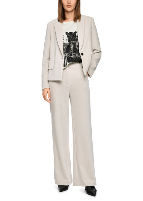 MARC CAIN COLLECTIONS Smoke Cord Blazer In Cotton Blend | ZC 34.17 J31