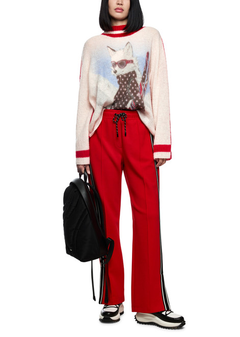 MARC CAIN SPORTS Cranberry Knitted In Germany Fine Knit Jumper | ZS 41.38 M27