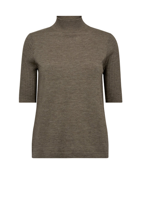 MOS MOSH Falcon Relena Turtleneck Ss Knit | 173100
