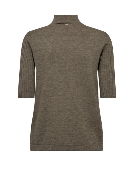 MOS MOSH Falcon Relena Turtleneck Ss Knit | 173100