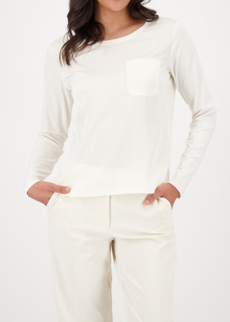 MONARI Beige Shirt-Blouse With Chest Pocket | 809095