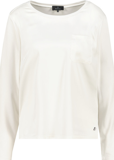 MONARI Beige Shirt-Blouse With Chest Pocket | 809095