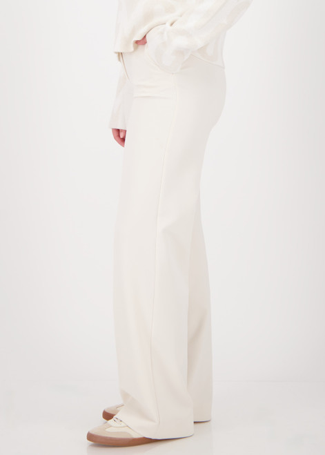 MONARI Beige Straight-Leg Suit Trousers | 809020