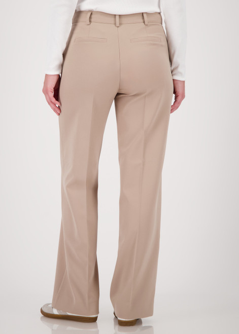 MONARI Brown Straight-Leg Suit Trousers | 809020