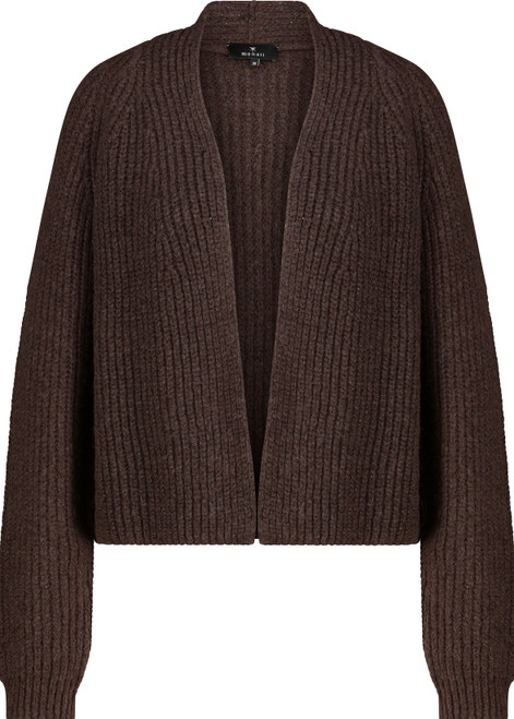 MONARI Brown Knitted Cardigan With A Soft Feel | 809493