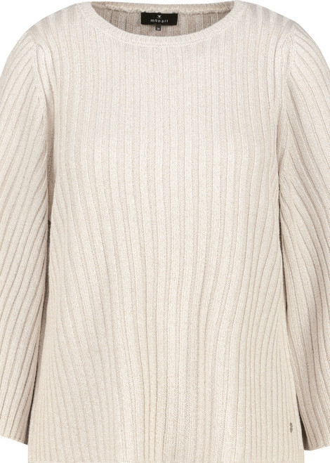 MONARI Beige Lurex Jumper | 809529