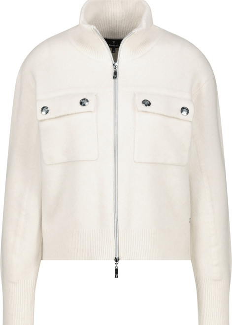 MONARI Beige Cardigan With Flap Pockets | 809617