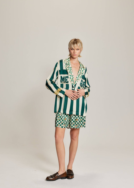 ME369 401-Sporty Jade Audrey Sporty Jade Collar Jacket | 225L50367