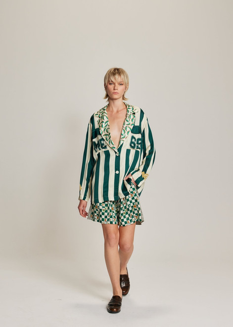 ME369 401-Sporty Jade Audrey Sporty Jade Collar Jacket | 225L50367