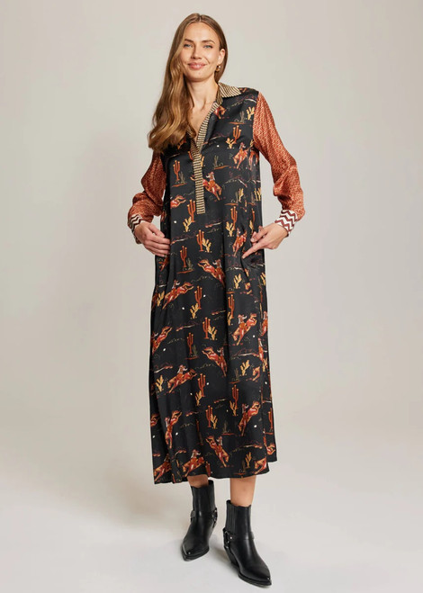 ME369 224-Rodeo Kennedy Rodeo Placket Dress | 225L70869