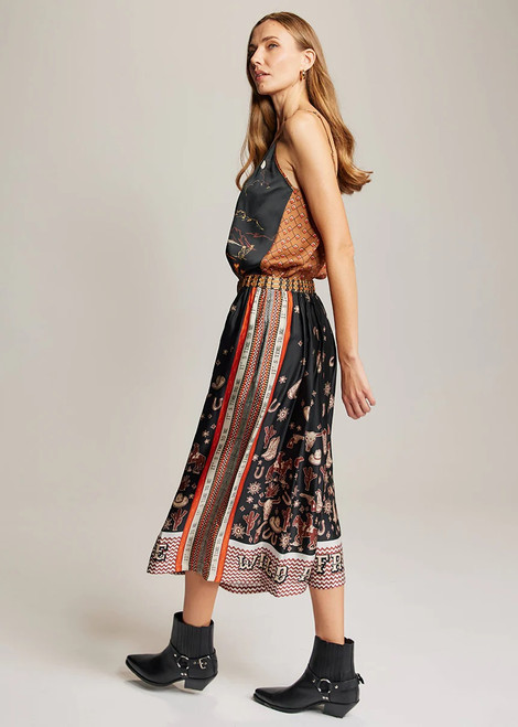ME369 224-Rodeo Vanessa Rodeo Midi Skirt | 225L60300