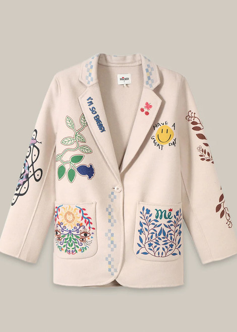 ME369 335-Shipibo Juliana Shipibo Wool Jacket | 225L50364
