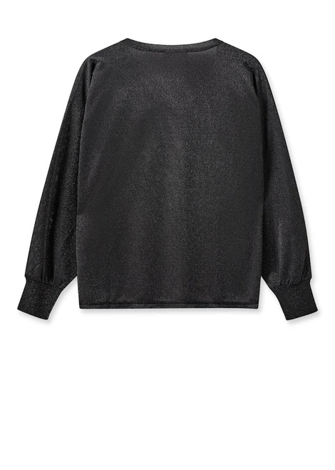 MOS MOSH Black Mmkilana Ls Blouse | 164470