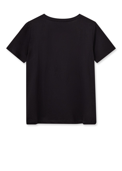 MOS MOSH Black Mmelli O-Ss Tee | 165400