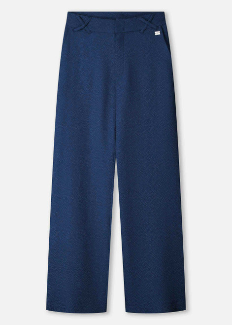 POM AMSTERDAM Blue Pants - Bubble Nightfall Blue | SP9262