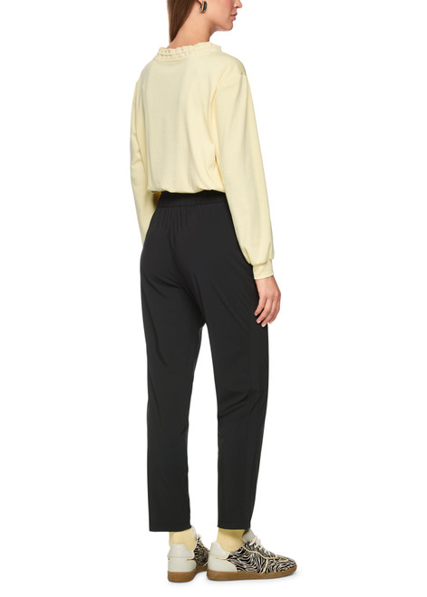 MARC CAIN SPORTS Black Rethink Together Rhodos Trousers | AS 81.12 J40