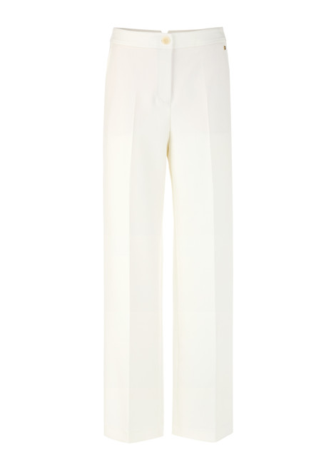 MARC CAIN COLLECTIONS Off-White Wukari Trousers | AC 81.18 W44
