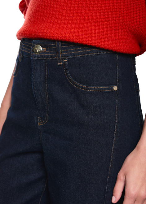 MARC CAIN COLLECTIONS Vintage Indigo Ruma Jeans With Contrast Seams | AC 82.03 D02