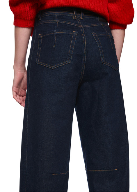 MARC CAIN COLLECTIONS Vintage Indigo Ruma Jeans With Contrast Seams | AC 82.03 D02